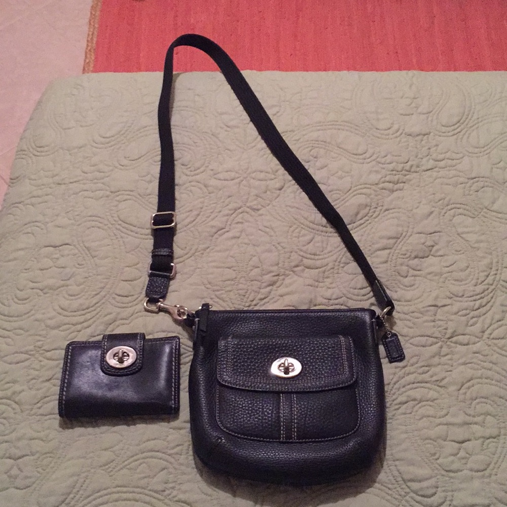 Authentic Coach Purse and Coach Wallet